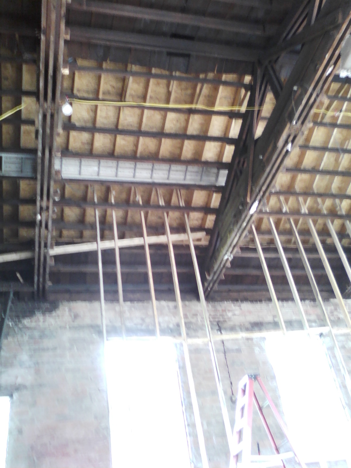 Demo — walls cleared