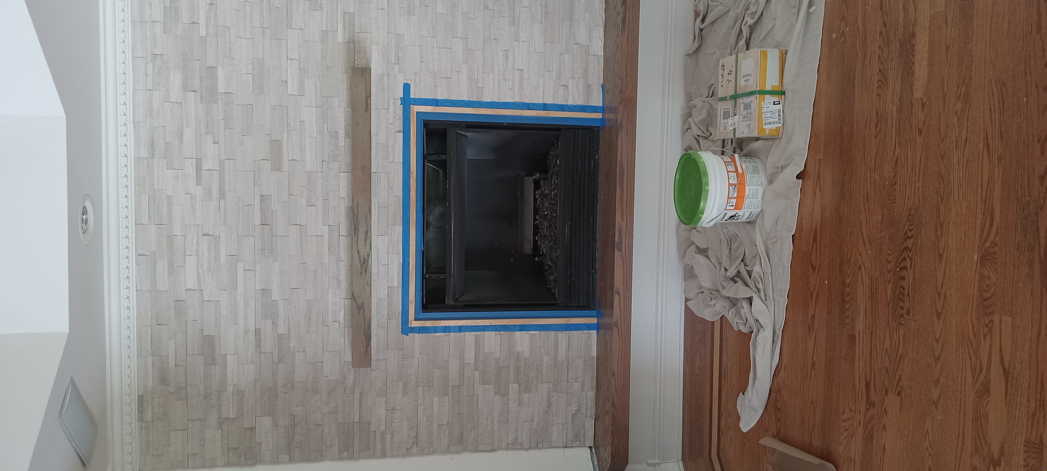 Drywall repair finished