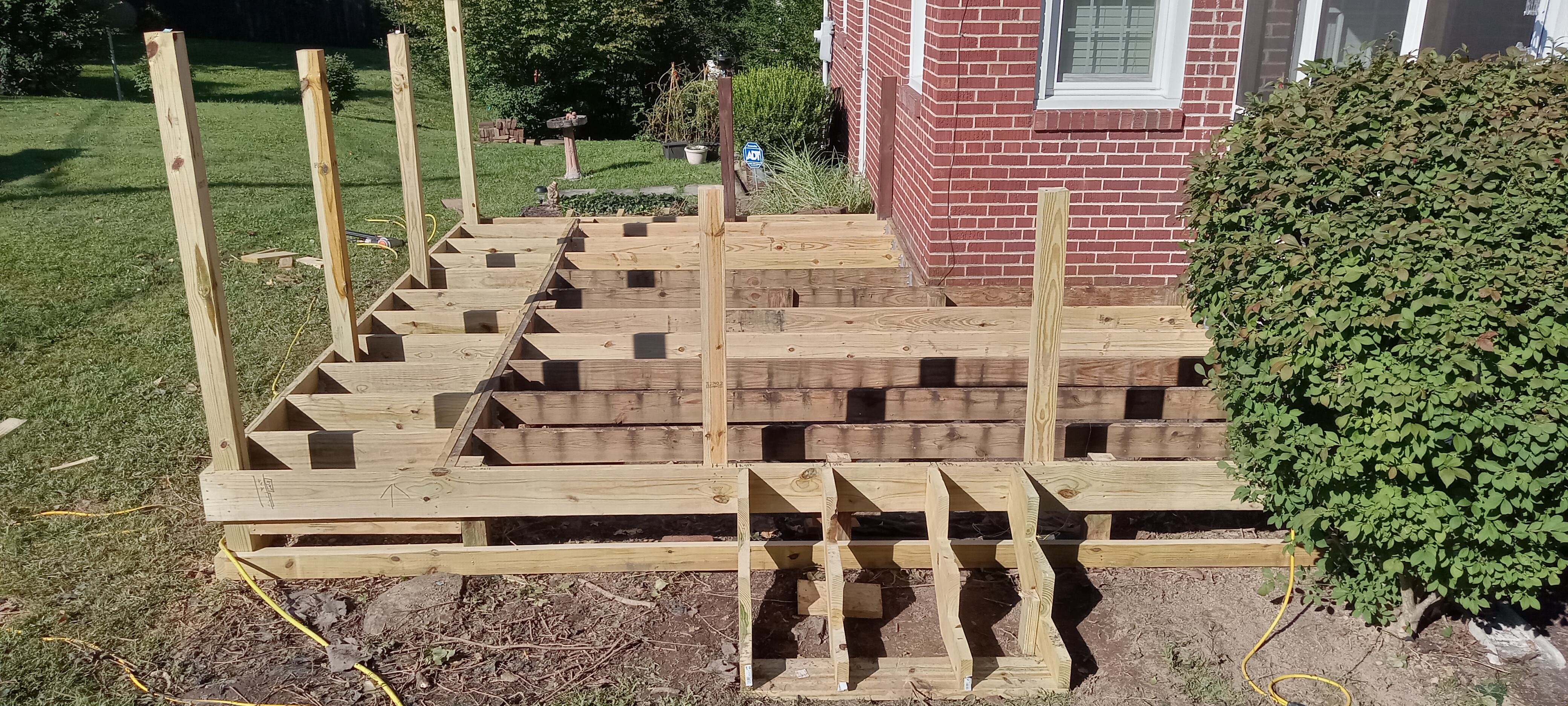 Composite boards laid