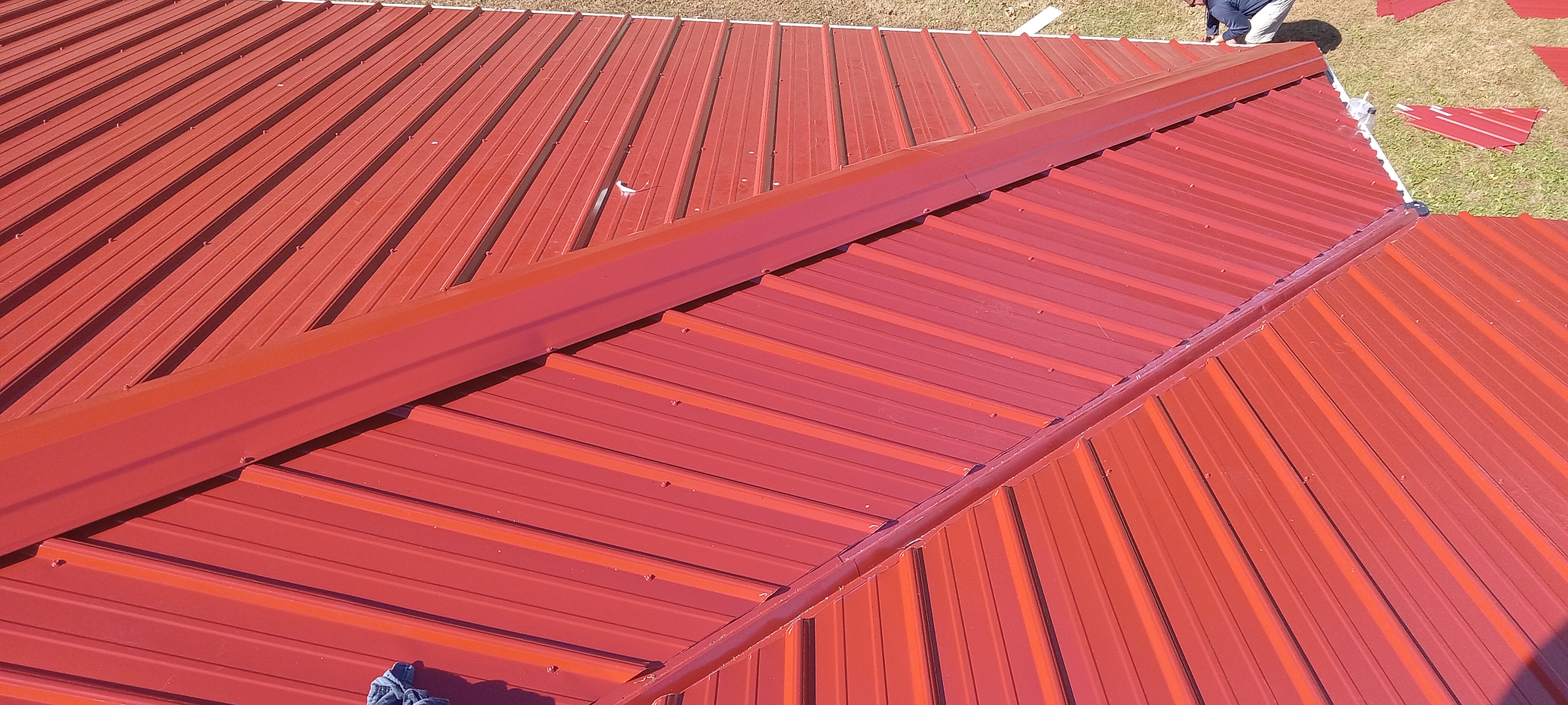 All three roofs done