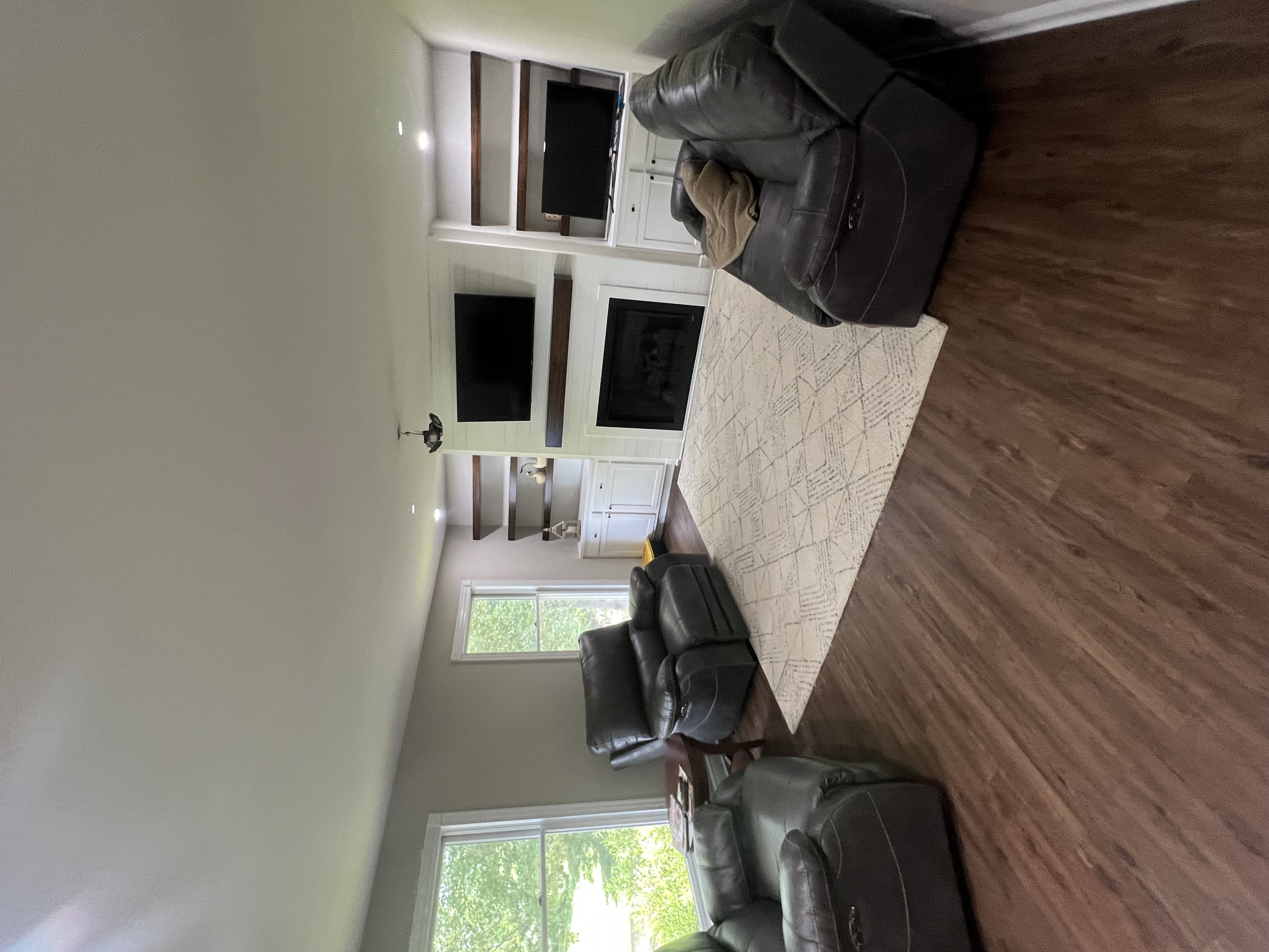 Custom fireplace built-in