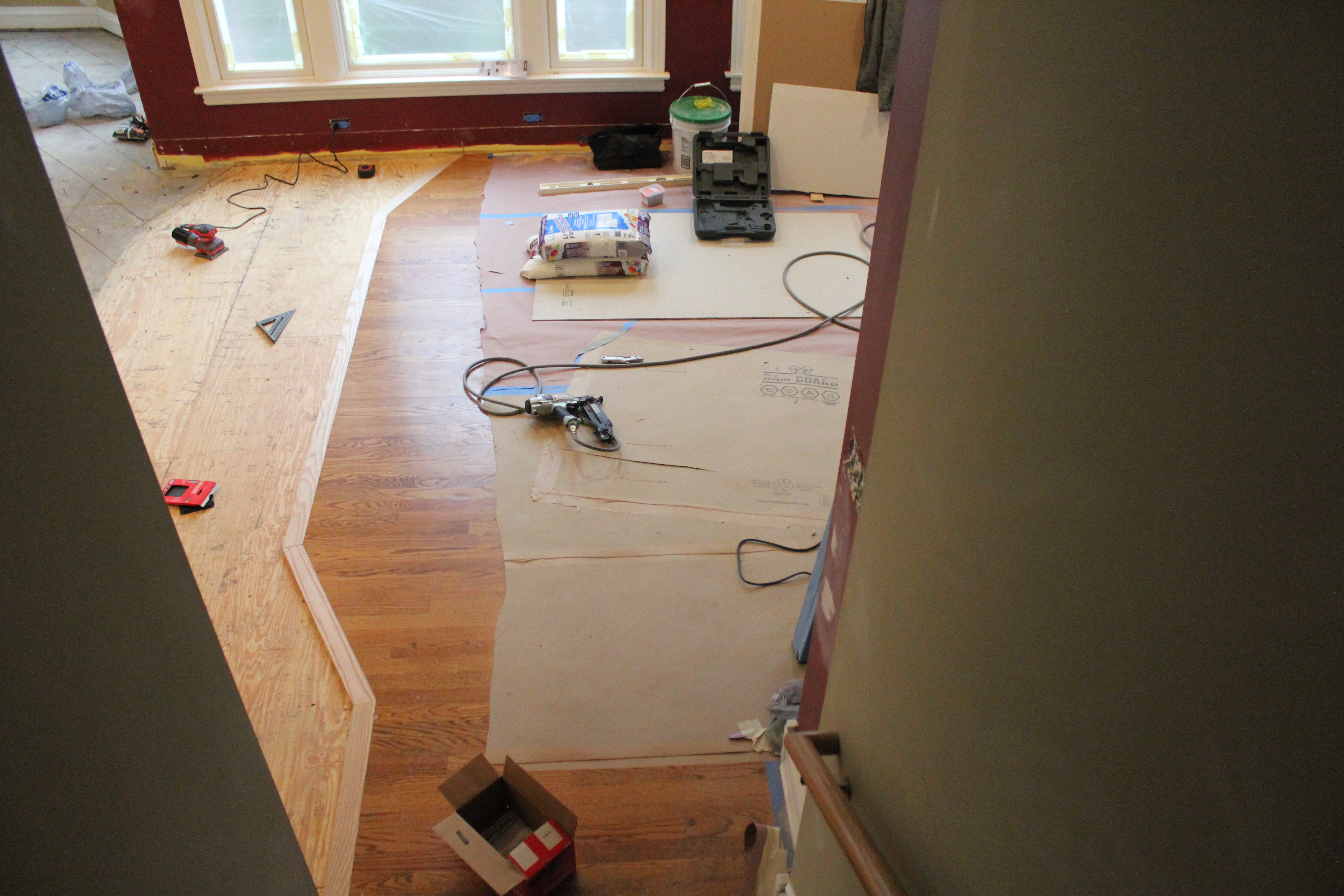 Subfloor prep